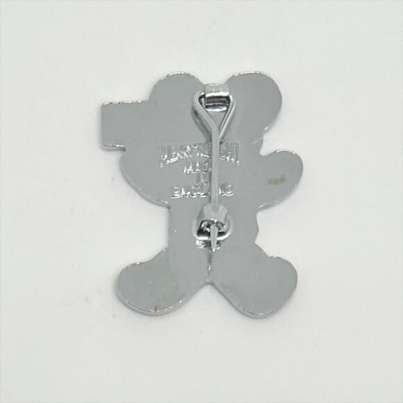 Vintage Merrythought Made in England Teddy Bear Union Jack Flag Enamel Pin - Picture 2 of 4